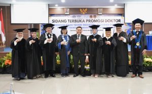 Doctoral Promotion Open Examination of FTI Universitas Trisakti’s Industrial Engineering Doctoral Program Runs Smoothly